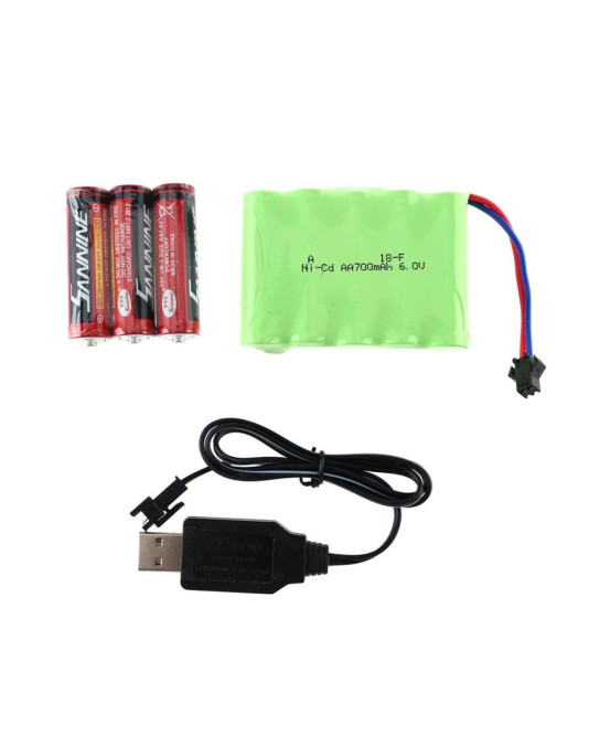 Радиоуправляемый внедорожник (влагозащита, привод на 6 колес, 1:16) - HB-PY1601