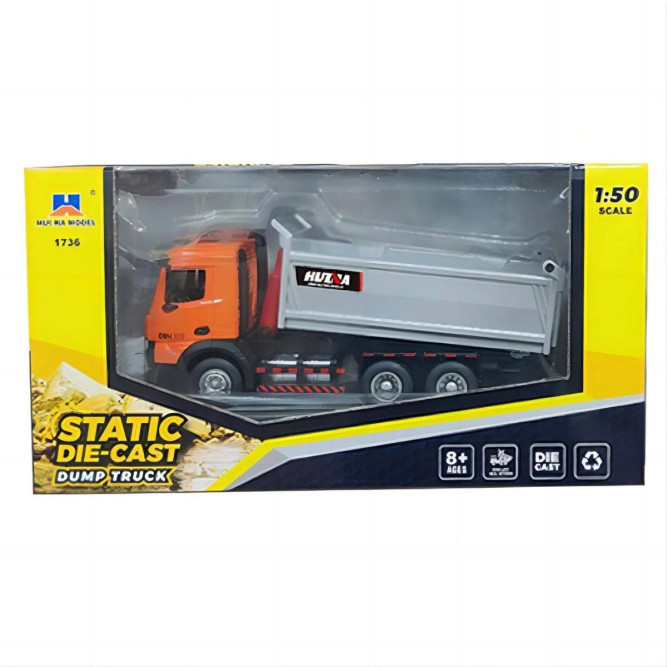 Масштабная модель самосвал Huina 1:50 - HN1736-ORANGE
