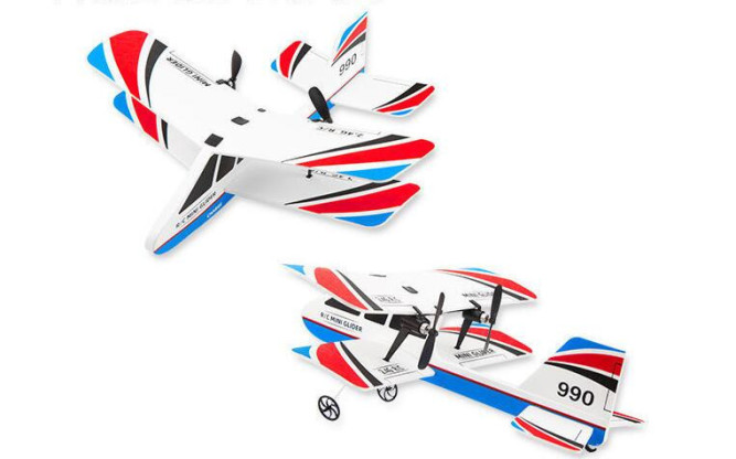 Радиоуправляемый мини планер Mini Glider - CS-990-RED