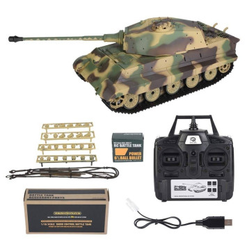 Радиоуправляемый танк Heng Long King Tiger PRO version V7.0 масштаб 1:16 2.4G - HL-3888A-1PRO-V7