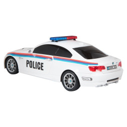 Радиоуправляемая машина BMW M3 Coupe POLICE 1:18 - 866-1803P-WHITE