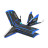 Радиоуправляемый мини планер Mini Glider - CS-992-BLUE