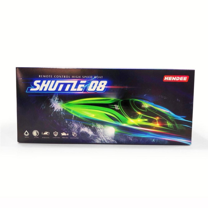 Радиоуправляемый катер HENDEE Red Shadow Storm (32 см, 25 км/ч) - 2008
