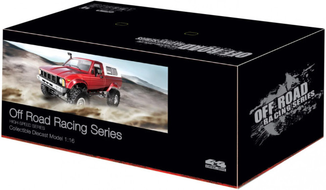 Радиоуправляемая машина WPL пикап Hilux (белый) 4WD 2.4G 1:16 RTR - WPLC-24-1