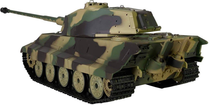 Радиоуправляемый танк Heng Long King Tiger S version V7.0 масштаб 1:16 - 3888A-1-Upg-V7