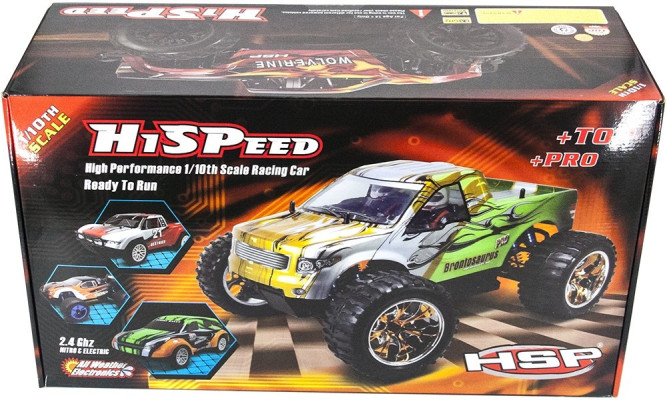 Радиоуправляемый внедорожник HSP Hot Rod TOP 4WD 1:10 2.4G - 94111TOP-STS046