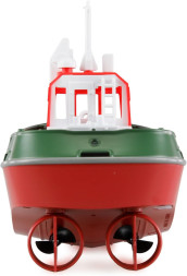 Радиоуправляемый буксир Tugboat зеленый 2.4G 1:72 - HL-3800-G