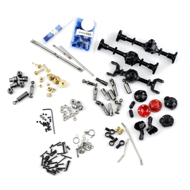 Комплект металлического тюнинга для автомоделей WPL 6x6 для моделей B-16, B-36 - WPL-A019