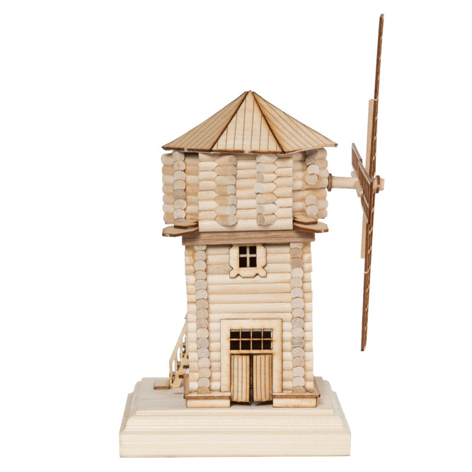 Конструктор из дерева &amp;quot;Мельница&amp;quot; с инструментами - K03N