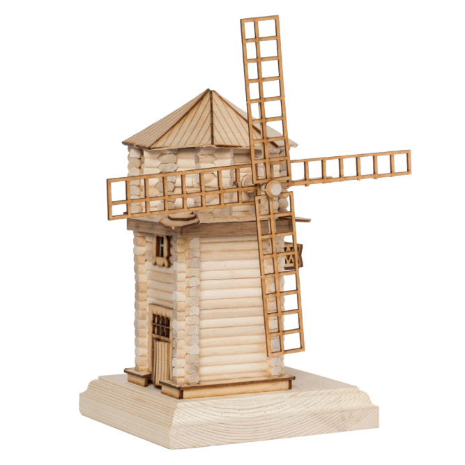 Конструктор из дерева &amp;quot;Мельница&amp;quot; с инструментами - K03N