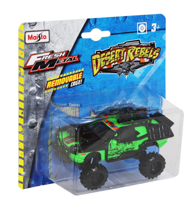 Металлическая модель Maisto FM Desert Rebels Dodge Challenger 2006  Green 1:32 - 25208