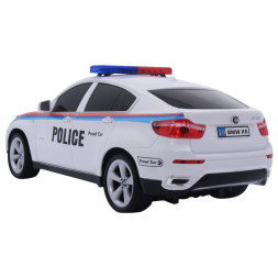 Радиоуправляемая машина BMW X6 POLICE 1:14 - 866-1401P-WHITE