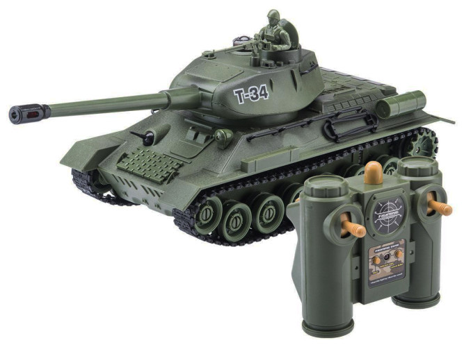 Радиоуправляемый танк с ИК пушкой для танкового боя - ZG-99809A