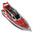 Радиоуправляемый полицейский катер 1:20 2.4G - HT-2875B-RED