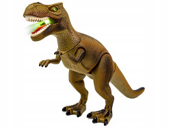 Радиоуправляемый динозавр T-Rex RuiCheng (коричневый, звук, пар, свет) - RUI-8909-BROWN
