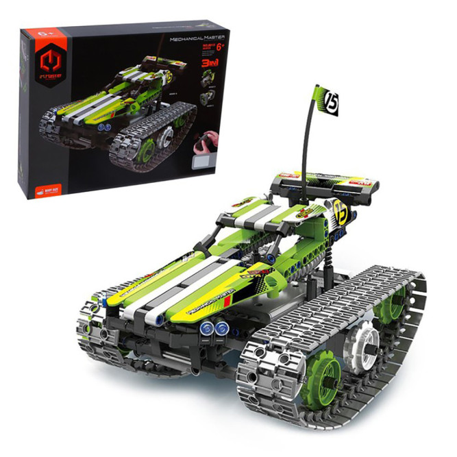 Радиоуправляемый конструктор QiHui &amp;quot;Stunt Car 3in1&amp;quot; (353 детали) - QH8015