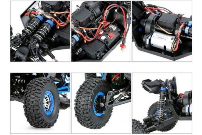 Радиоуправляемый Дезерт-багги WLToys 4WD RTR масштаб 1:12 2.4G - WLT-12427-B