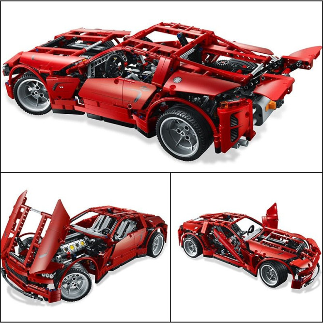 Конструктор XINGBAO 20028 Суперавтомобиль (Super car) - Technic 8070