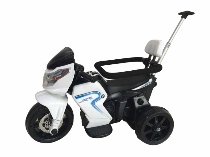 Детский велосипед / электромотоцикл 6V - HL-108-WHITE