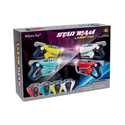 Набор для лазертага Wineya Star-Team (4 пистолета + 4 LED жилета) - W7011FL