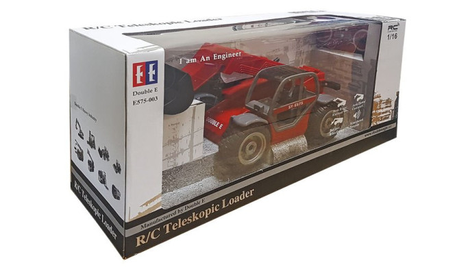 Радиоуправляемый экскаватор-погрузчик Double Eagle масштаб 1:16 2.4G - E575-003