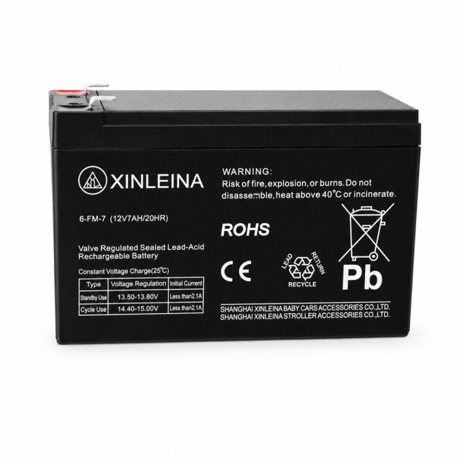 Аккумулятор XINLEINA 12V7Ah/20Hr - 6FM7