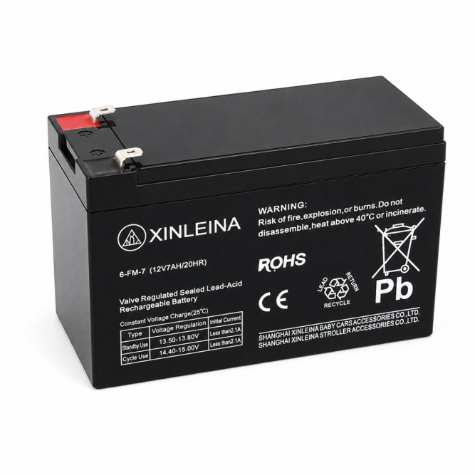Аккумулятор XINLEINA 12V7Ah/20Hr - 6FM7
