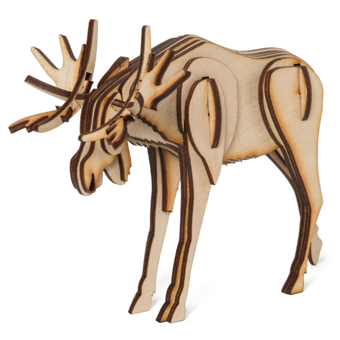 Конструктор-3D пазл &amp;quot;Лось&amp;quot; - K08D