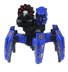 Радиоуправляемый робот-паук Space Warrior с пульками, дисками и лазерным прицелом 2.4G - KY9007-1