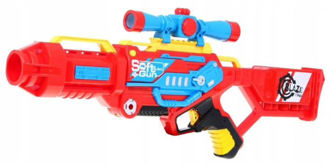 Автомат &amp;quot;BlazeStorm&amp;quot; с мягкими пулями (тройной выстрел) - 7068