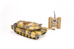 Радиоуправляемый танковый бой Huan Qi Abrams vs Abrams 1:24 2.4G - HQ558