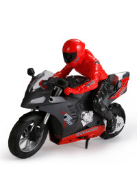 Радиоуправляемый мотоцикл (дрифт, GYRO, 1:6) 2.4G - HC-801-RED