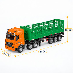 Радиоуправляемый грузовик лесовоз HUINA 1:18 - HN1312