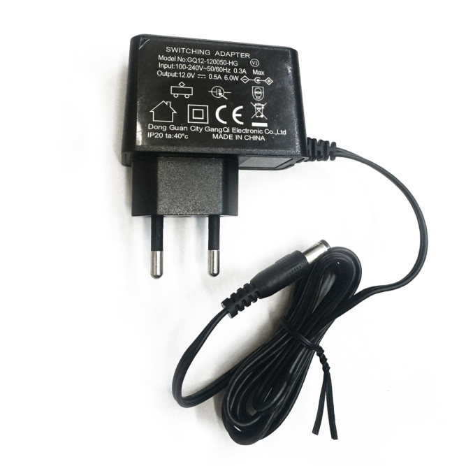 Блок питания для автотреков TOP Racer 12V 0.5A 6W - GQ12-120050-HG