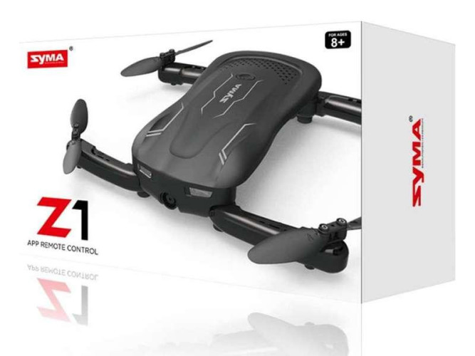 Радиоуправляемый складной квадрокоптер Syma Z1 2.4G - Z1