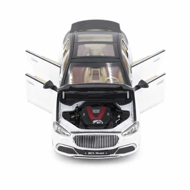 Радиоуправляемая металлическая машина Mercedes S600 1:22 - HCL-3813-WHITE