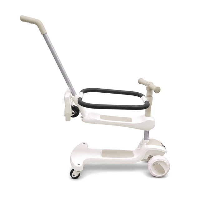 Детский самокат-каталка 4в1 - TR003-BEIGE