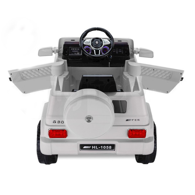 Детский электромобиль Mercedes G Style 12V - HL-1058-WHITE