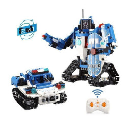 Конструктор радиоуправляемый CADA 2 в 1 полицейский робот-трансформер, 556 элементов - C51049W