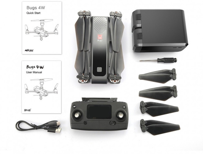 Квадрокоптер MJX Bugs B4W WiFi FPV GPS с сумкой - MJX-B4W-BAG