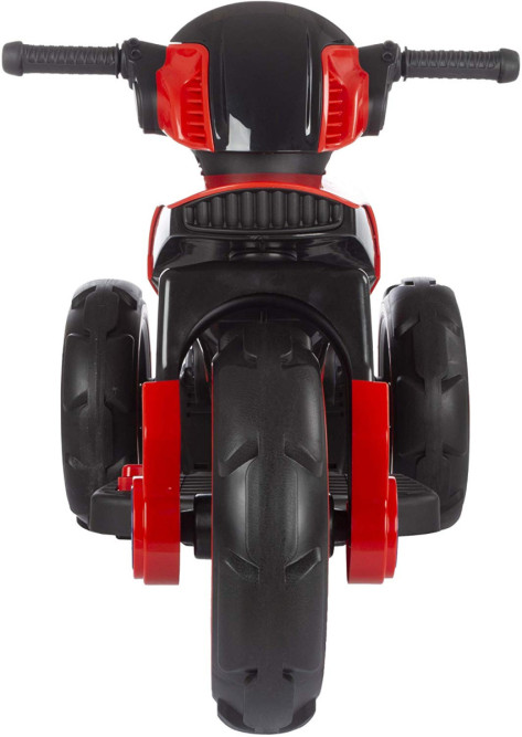 Детский мотоцикл на аккумуляторе Y-MAXI Police Red - SW198A-RED