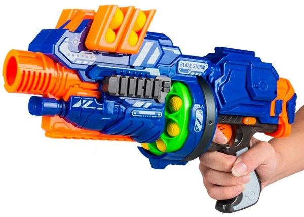 Автомат с мягкими пулями на батарейках &amp;quot;BlazeStorm&amp;quot; - ZC7087